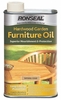 Ronseal Hardwood Furniture Oil Natural Teak - 1litre.