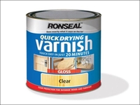 Ronseal Quick Dry Varnish Clear Matt 750ml