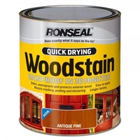 Ronseal Woodstain Quick Dry Satin Mahogany 250ml