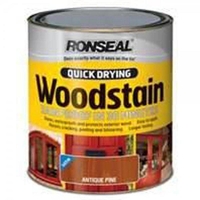 Ronseal Woodstain Quick Dry Satin Rosewood 250ml