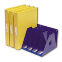 ROTADEX A4 RINGBINDER FILING RACK BLUE
