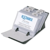 Rotadex Mini Business Card File With 50 Sleeves And A-z Index Ref Mcbc-150-13