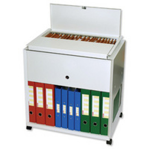 ROTADEX STD UNIV FILTROLLEY LOCK LID GRY