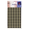 Round Black Label 8mm Diameter Pk520