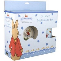 Royal Doulton 3 Piece Melamine Set - Shining Star - Bunnykins - Great Gizmos