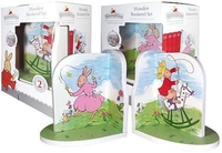 Royal Doulton Wooden Bookend Set - Bunnykins - Great Gizmos