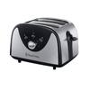 Russell Hobbs 79-043 Two Slice Compact Brushed Toaster.