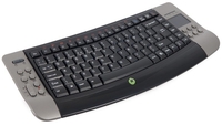 Xenta 2.4Ghz Wireless Multimedia Entertainment Keyboard with TouchPad - USB