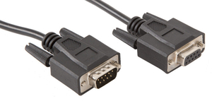 Xenta DB9 Serial Extension Cable (Black) 5m