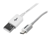 Xenta Micro USB to USB White 4M Ideal For Use With Ps4 Or Xbox One
