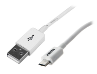 Xenta Micro USB to USB White 4M Ideal For Use With Ps4 Or Xbox One