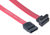 Xenta Serial ATA 2.0 to Right Angle SATA 7-pin Cable (Red) 61cm / 24"