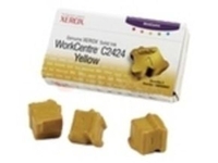 Xerox - Solid inks - 3 x yellow - 3400 pages - For WorkCentre C2424