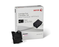Xerox SOLID INK BLACK (6 STICKS) - F/ 8870