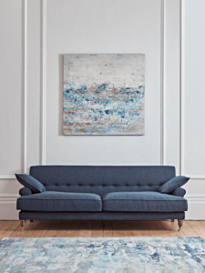 Blue Abstract Canvas