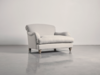 Cosy Loveseat Slate Cotton Velvet