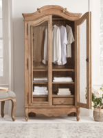 Delphine Reclaimed Wood Armoire
