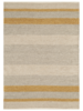 Flatweave Stripe Rug - Mustard