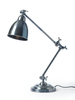 Freya Antique Silver Desk Lamp
