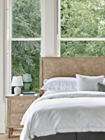 Geometric Parquet Headboard - Double