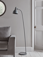 Greywash Industrial Floor Lamp