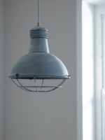 Greywash Industrial Pendant
