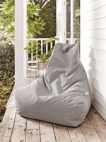 Indoor Outdoor Beanbag - Soft Grey