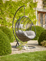 Indoor Outdoor Hanging Chair - Black