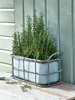 Industrial Style Trough Planter