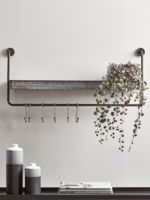 Industrial Zinc Shelf Rail