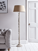 Limewashed Standard Lamp