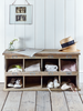 Low Wooden Box Unit