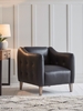 Narvik Armchair - Midnight Velvet