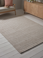 Natural Chevron Flatweave Rug - Medium