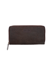 Natural Hide and Leather Purse - Bitter Chocolate