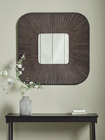 NEW Fluted Framed Mirror