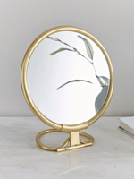 NEW French Vanity Mirror - Brass