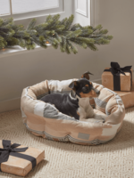 NEW Geometric Pet Bed