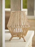NEW Indoor Outdoor Rope Table Lamp