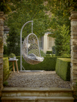 NEW Indoor Outdoor Slim Hanging Chair - Grey