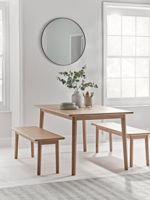 NEW Oslo Oak Dining Table - Rectangular