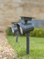 NEW Two Solar Stake Spotlights