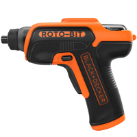 Black & Decker CS36BSC 3.6v Cordless Screwdriver 1 x 1.5ah Integrated Li-ion Charger No Case