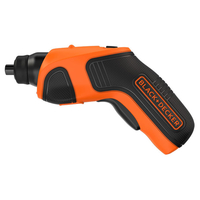 Black and Decker CS3651LC 3.6v Cordless Screwdriver 1 x 1.5ah Integrated Li-ion Charger No Case