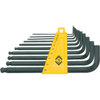 CK 10 Piece Ball End Hexagon Allen Key Set