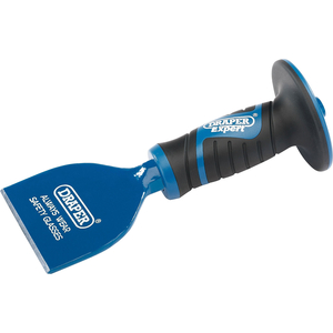 Draper 100mm Brick Bolster with Soft Grip Hand Guard