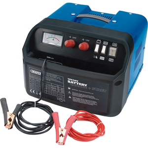 Draper 120amp Battery Starter & Charger for 12v & 24v Lead Acid Batteries 240v
