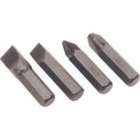 Draper 4 Piece Impact Screwdriver Bit Set