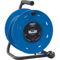 Draper 4 Socket Cable Extension Reel 50m