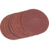 Draper Aluminium Oxide Sanding Discs 125mm 125mm Assorted Pack of 5
